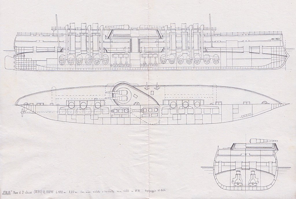 15-'Italia' nave di I classe (1880)  - 66